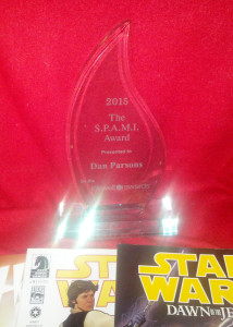 Dan Parsons - Inkwell award 2015